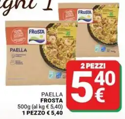 Supermercati Gulliver Paella Frosta offerta