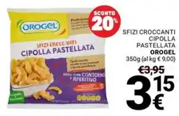 Supermercati Gulliver Sfizi croccanti cipolla pastellata Orogel offerta