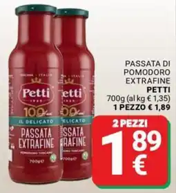 Supermercati Gulliver Passata extrafine Petti offerta
