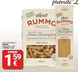 Supermercati Gulliver Pasta di semola Rummo offerta
