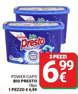 Supermercati Gulliver Power Caps Bio Presto offerta