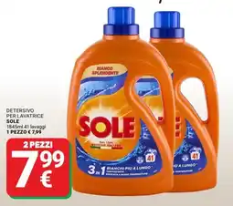 Supermercati Gulliver Detersivo per lavatrice Sole Bianco Splendente offerta