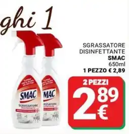Supermercati Gulliver Sgrassatore disinfettante Smac offerta