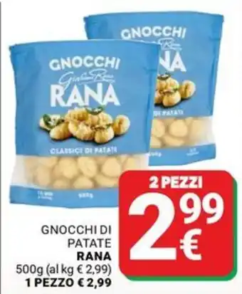 Gnocchi di patate Rana
