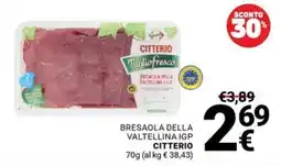 Supermercati Gulliver Bresaola della Valtellina IGP Citterio offerta