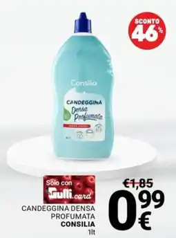 Supermercati Gulliver Candeggina densa profumata Consilia offerta