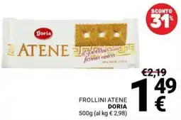 Supermercati Gulliver Frollini Atene Doria offerta