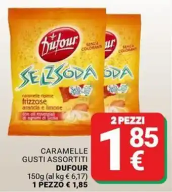 Caramelle gusti assortiti Dufour