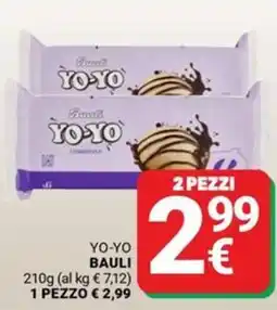 Supermercati Gulliver Yo-Yo Bauli offerta