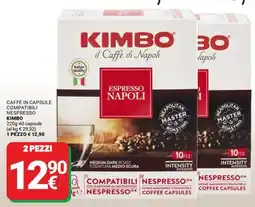 Supermercati Gulliver Kimbo Espresso Napoli offerta