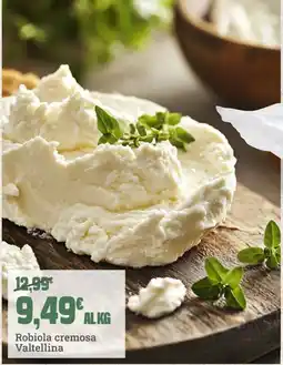 Banco Fresco Robiola cremosa Valtellina offerta