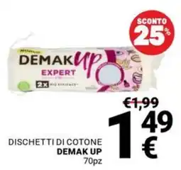 Supermercati Gulliver Dischetti di cotone Demak Up offerta