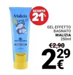 Supermercati Gulliver Malizia X Style Gel Effetto Bagnato offerta