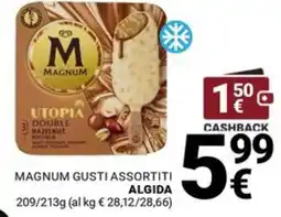 Supermercati Gulliver Magnum gusti assortiti Algida offerta
