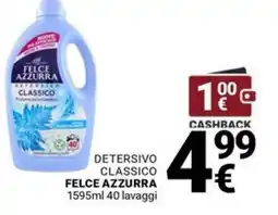 Supermercati Gulliver Detersivo classico Felce Azzurra offerta