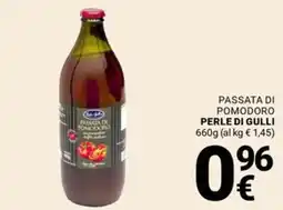 Supermercati Gulliver Passata di pomodoro perle di gulli offerta