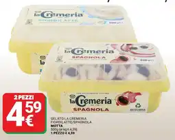 Supermercati Gulliver Gelato la Cremeria Fiordilatte/Spagnola offerta