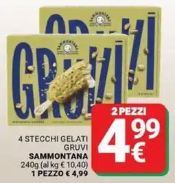 Supermercati Gulliver Gelati Gruvi Sammontana offerta