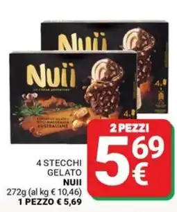 Supermercati Gulliver Gelato Nuii offerta