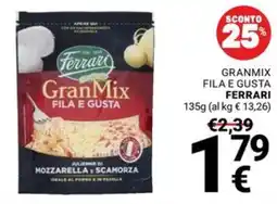 Supermercati Gulliver GranMix Filae Gusta Ferrari offerta