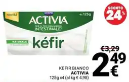 Supermercati Gulliver Kefir bianco Activia offerta