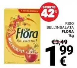 Supermercati Gulliver Riso bell'insalata Flora offerta