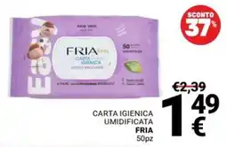 Supermercati Gulliver Carta igienica umidificata Fria offerta