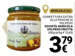 Supermercati Gulliver Confettura Extra di Volpedo Pesche offerta