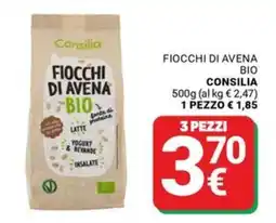 Supermercati Gulliver Fiocchi di avena bio Consilia offerta