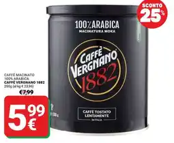Supermercati Gulliver Caffè Vergnano 1882 offerta