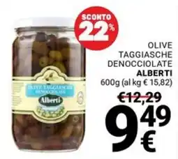 Supermercati Gulliver Olive taggiasche denocciolate Alberti offerta