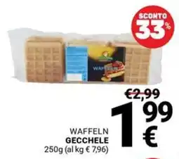 Supermercati Gulliver Waffeln Gecchele offerta