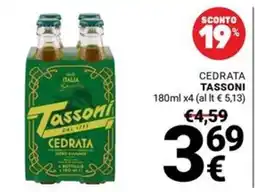 Supermercati Gulliver Cedrata Tassoni offerta
