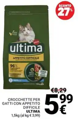 Supermercati Gulliver Crocchette per gatti con appetito difficile Ultima offerta
