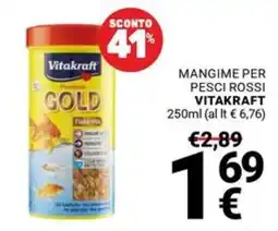 Supermercati Gulliver Mangime per pesci rossi Vitakraft offerta