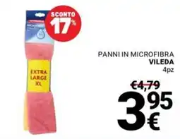 Supermercati Gulliver Panni in microfibra Vileda offerta