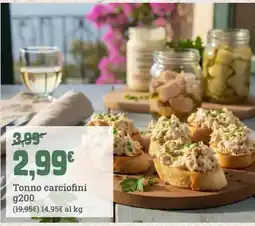 Banco Fresco Tonno carciofini offerta