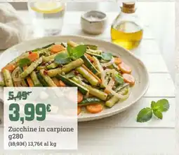 Banco Fresco Zucchine in carpione offerta