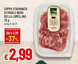 Famila COPPA STAGIONATA DI MAIALE NERO DELLA LOMELLINA offerta
