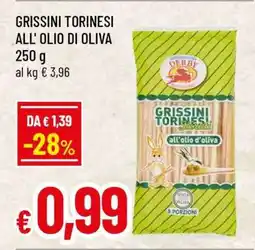 Famila GRISSINI TORINESI ALL' OLIO DI OLIVA offerta