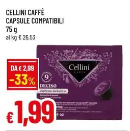 Famila CELLINI CAFFÈ CAPSULE COMPATIBILI offerta