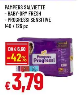Famila Pampers Salviette offerta