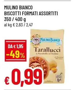 Famila MULINO BIANCO BISCOTTI FORMATI ASSORTITI offerta