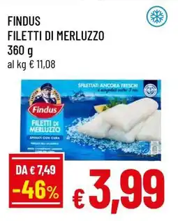 Famila Findus Filetti di Merluzzo offerta