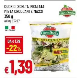 Famila CUOR DI SCELTA INSALATA MISTA CROCCANTE MAXXI offerta