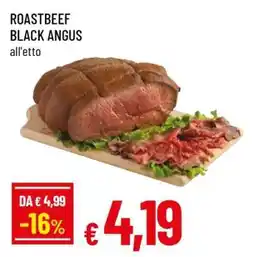 Famila ROASTBEEF BLACK ANGUS offerta