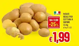 Famila PATATE IDEALI PER COTTURA A VAPORE offerta