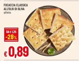 Famila FOCACCIA CLASSICA ALL'OLIO DI OLIVA offerta