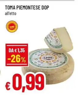 Famila Toma Piemontese DOP offerta