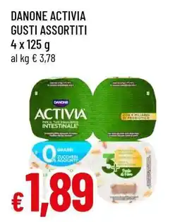 Famila DANONE ACTIVIA GUSTI ASSORTITI offerta